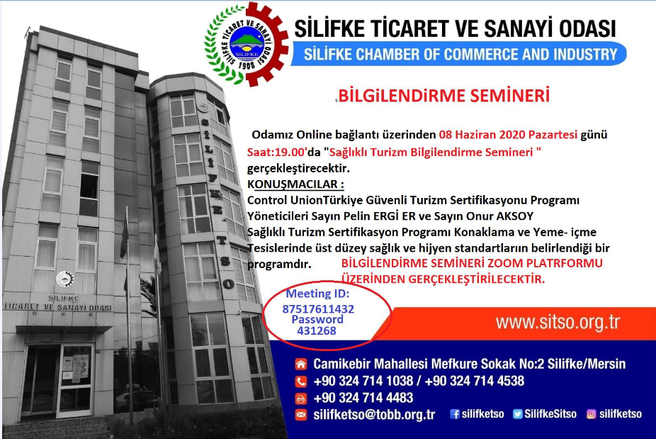 SAĞLIKLI TURİZM BİLGİLENDİRME SEMİNERİ